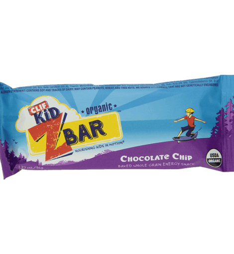 Clif Kid Organic ZBar Organic Chocolate Chip 18 Count