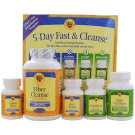 Nature's Secret 5-Day Fast & Cleanse 5-Part 5-Day Program