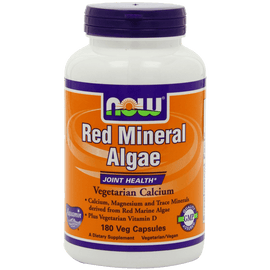 Now Foods Red Mineral Algae aquamin Veg-Capsules 180-Count