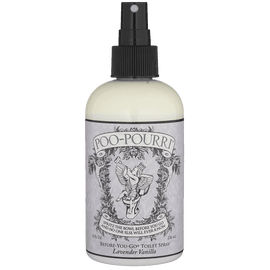 Poo-Pourri Preventive Bathroom Odor Spray 2-Piece Set Includes 2-Ounce and 4-Ounce Bottle Lavender Vanilla