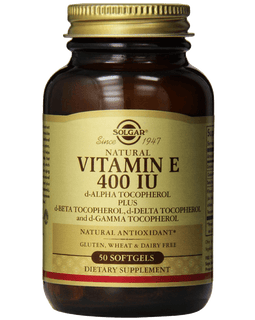 Solgar Vitamin E 400 IU 50 Softgels