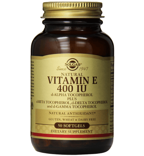 Solgar Vitamin E 400 IU 50 Softgels
