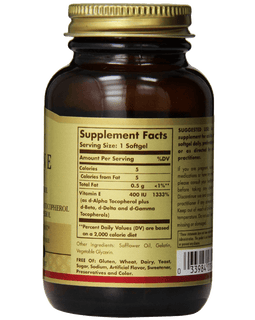 Solgar Vitamin E 400 IU 50 Softgels