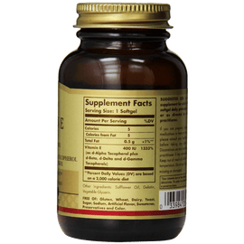 Solgar Vitamin E 400 IU 50 Softgels